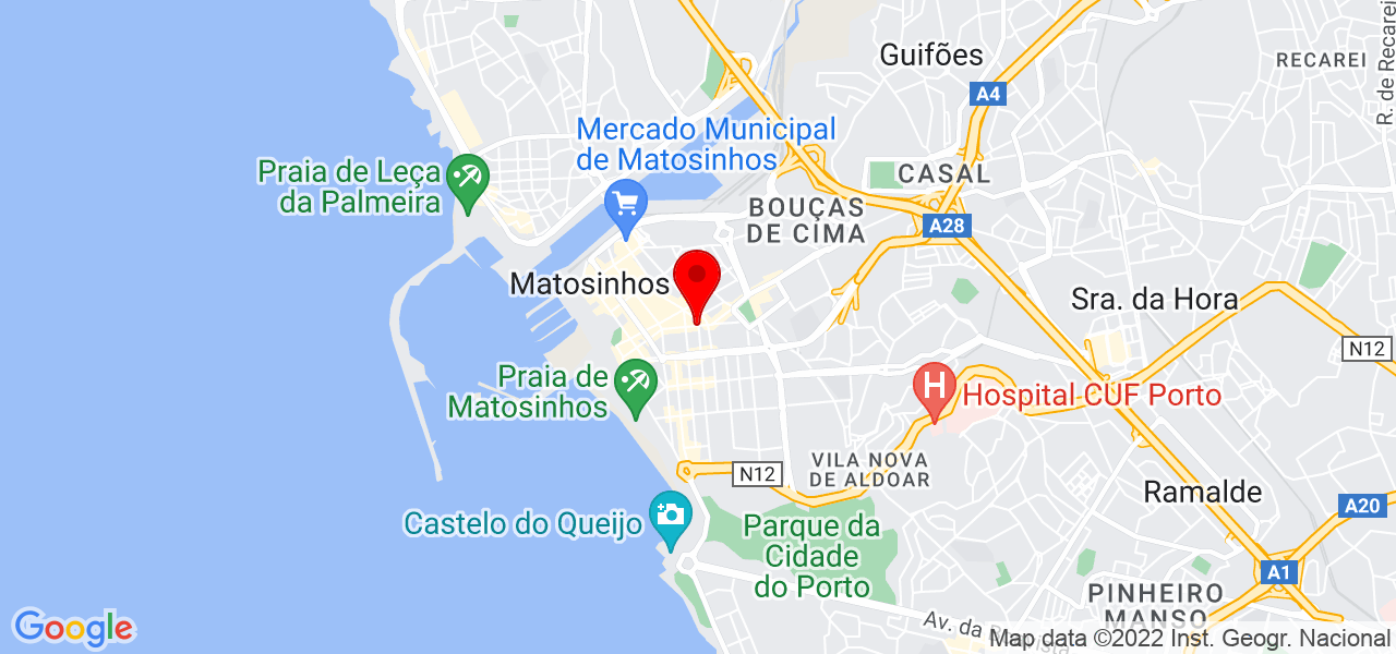 Jos&eacute; Eduardo - Porto - Matosinhos - Mapa