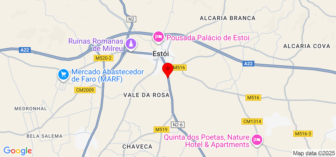 Divan Mellert - Faro - Faro - Map