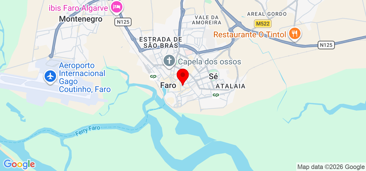FLARIS - Controlo de Humidade | Pintura | Impermeabilização | Limpeza de Estofos - Algarve - Faro - Faro - Mapa