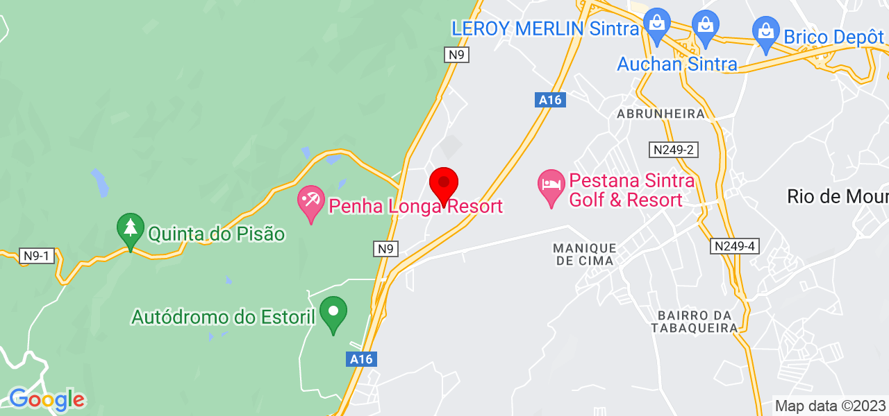 Martha Guisao - Lisboa - Sintra - Mapa