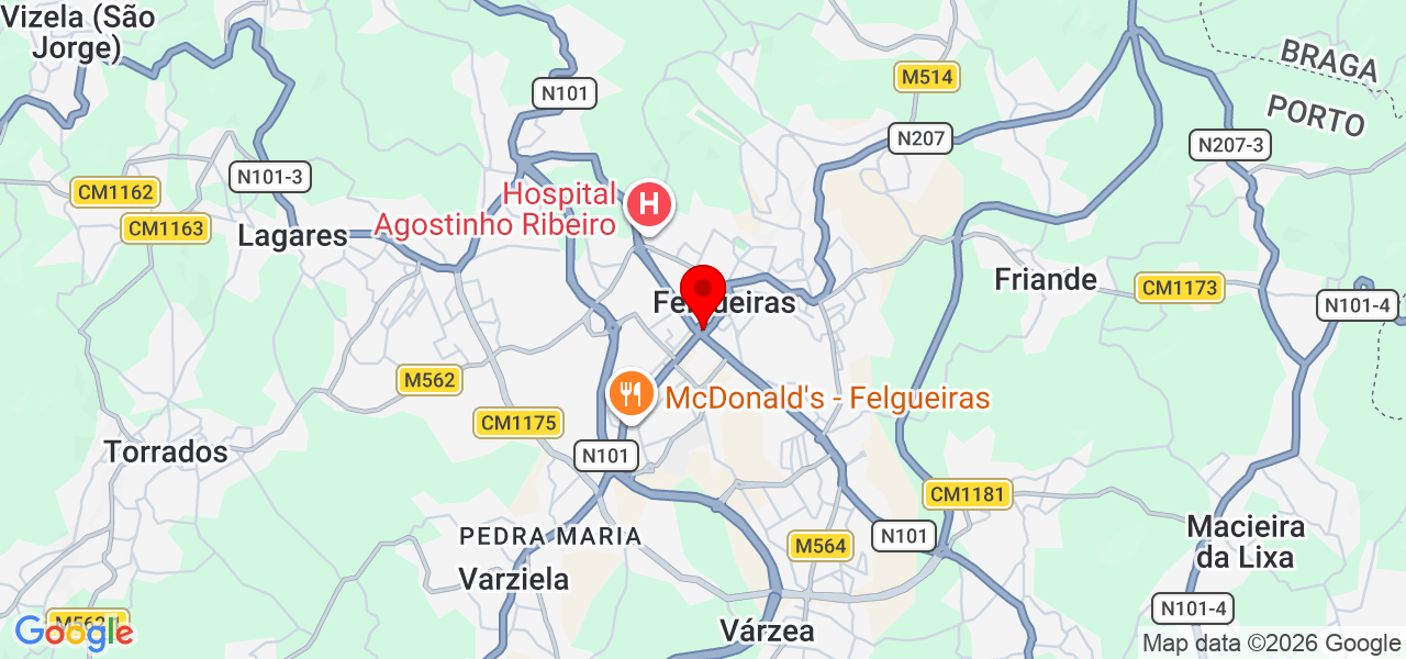 Nuno Albuquerque - Porto - Felgueiras - Carte