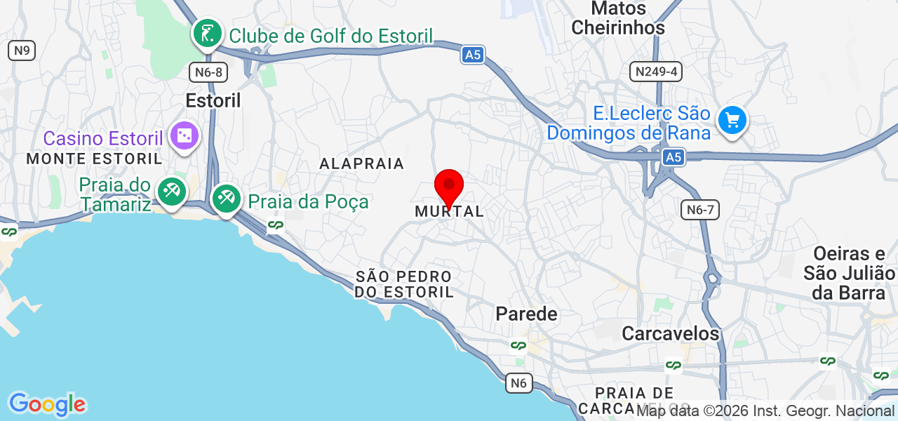 Bishnu chaudhary - Lisboa - Cascais - Mapa
