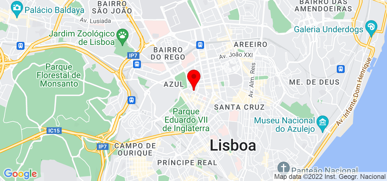 Joao Pereira - Lisboa - Lisboa - Mapa