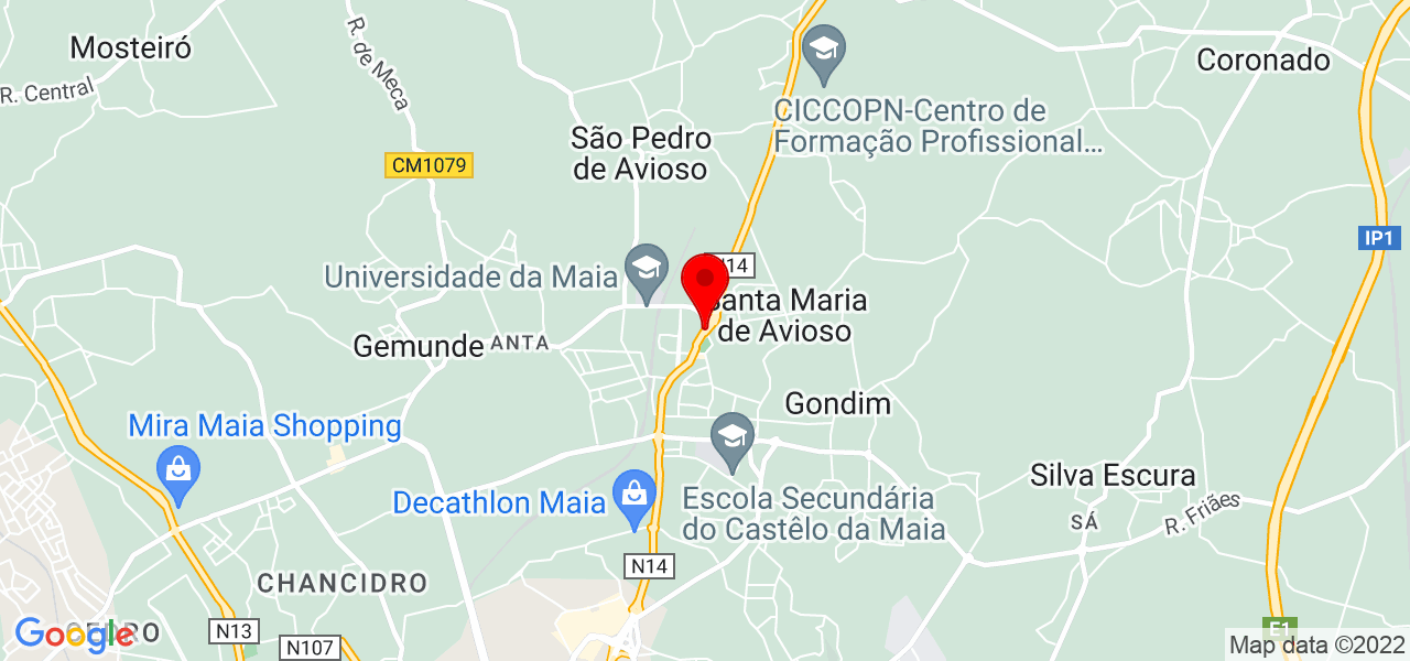 Energimaia - Porto - Maia - Mapa