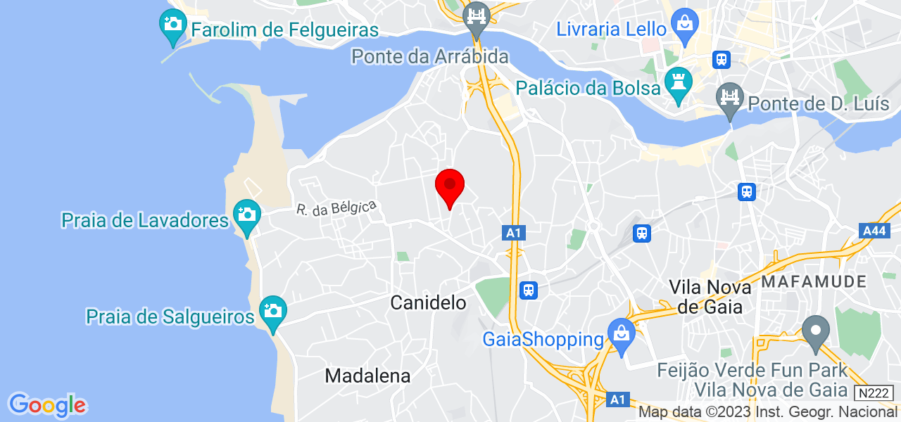 Filipe S. - Porto - Vila Nova de Gaia - Mapa