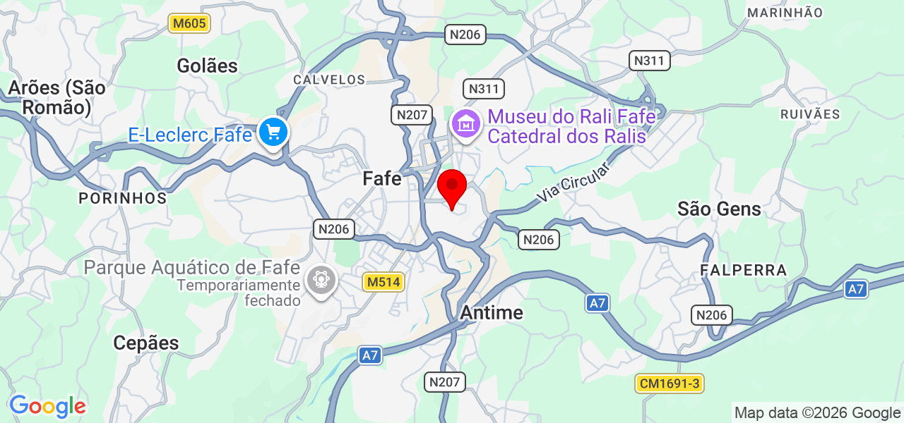 Cl&aacute;udia Ara&uacute;jo - Braga - Fafe - Carte