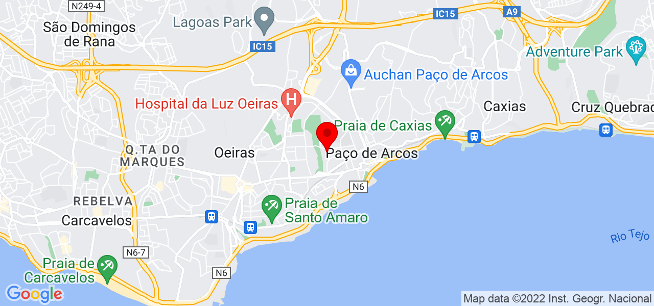 Joana Sousa Dias - Lisboa - Oeiras - Mapa