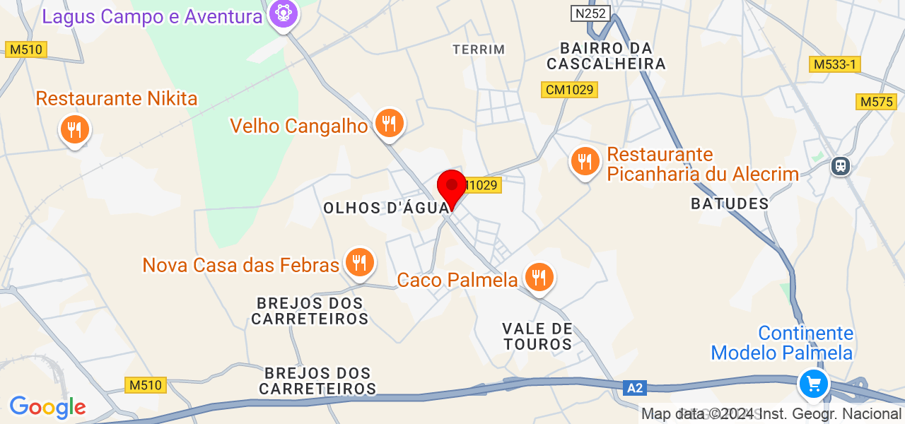 Liu Limpezas - Setúbal - Palmela - Map