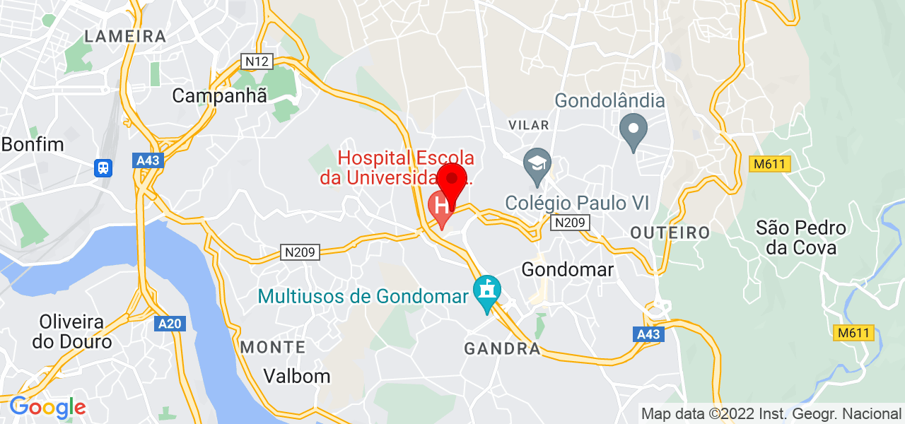 MotaTech - Porto - Gondomar - Mapa