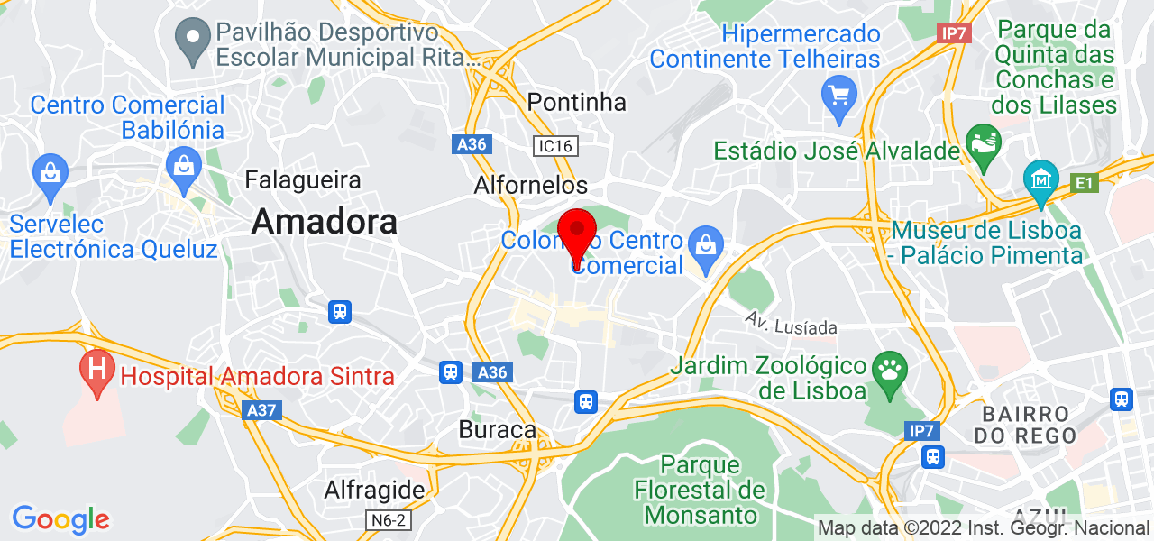 Liliane De Almeida - Lisboa - Lisboa - Mapa