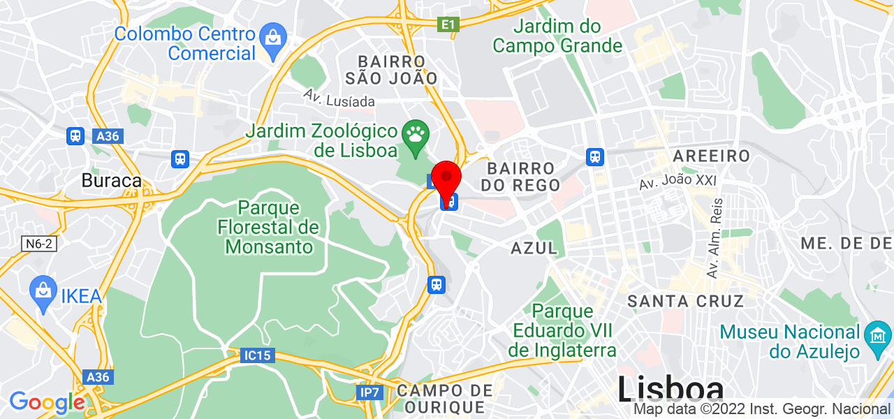 Adriane Palma - Lisboa - Lisboa - Carte
