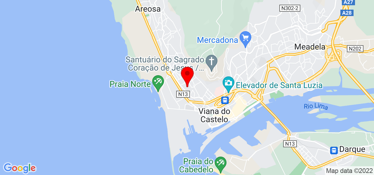 GEOVANIA BERNARDO - Viana do Castelo - Viana do Castelo - Mapa