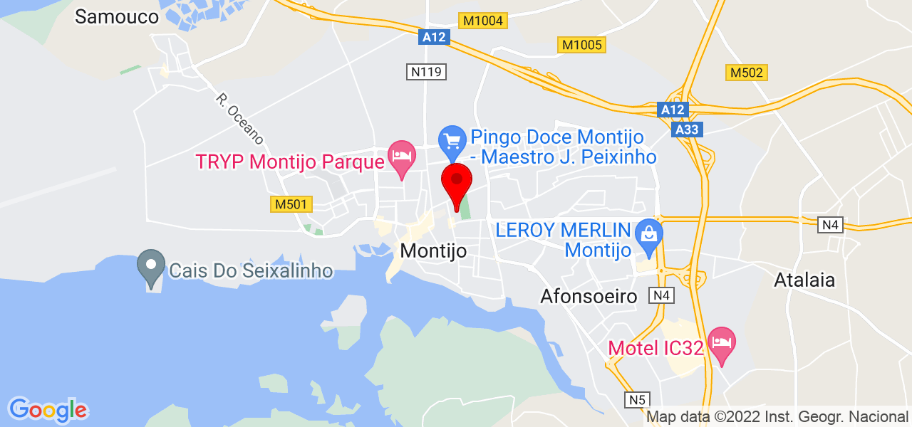 Sidnei - Setúbal - Montijo - Carte