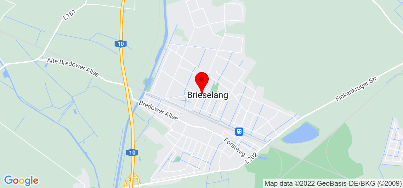 Nicole L&uuml;beck - Brandenburg - Havelland - Karte