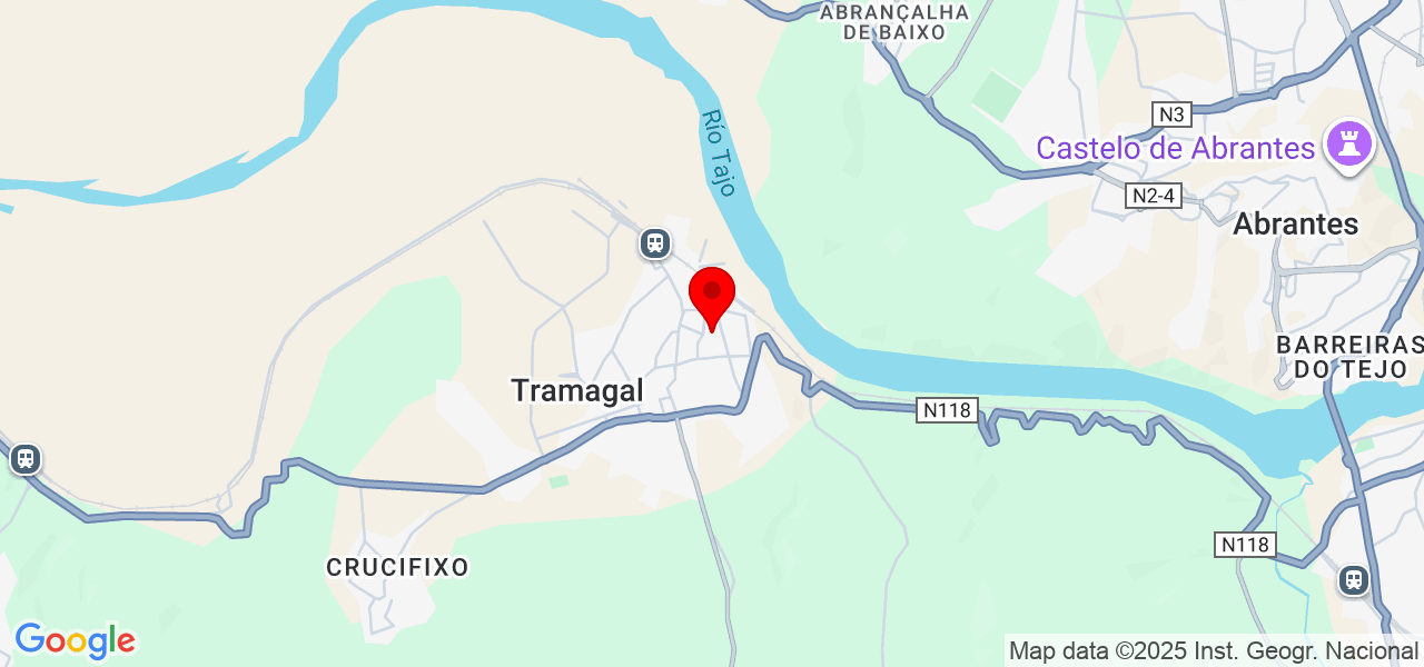 Íris Rodrigues - Santarém - Abrantes - Mapa