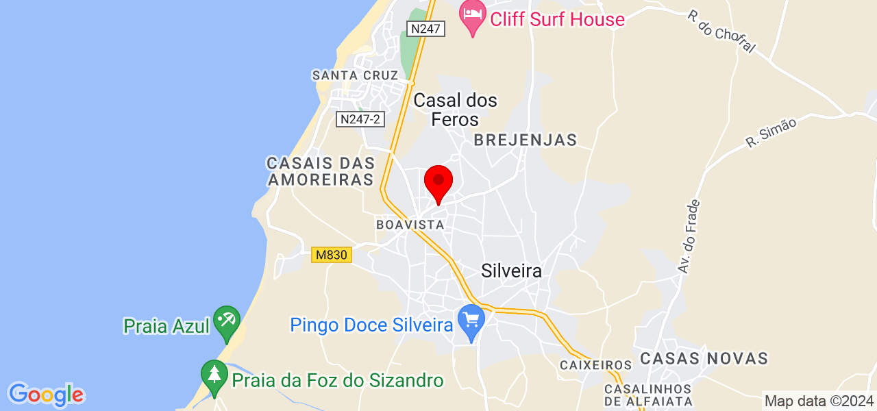 Sollunar - Lisboa - Torres Vedras - Mapa