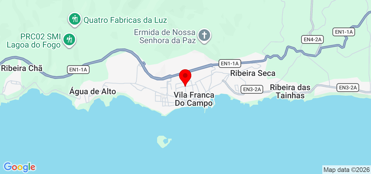 João Saraiva - Açores - Vila Franca do Campo - Map