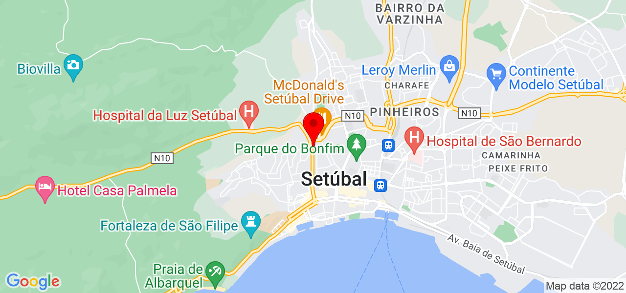 Claudia - Setúbal - Setúbal - Mapa