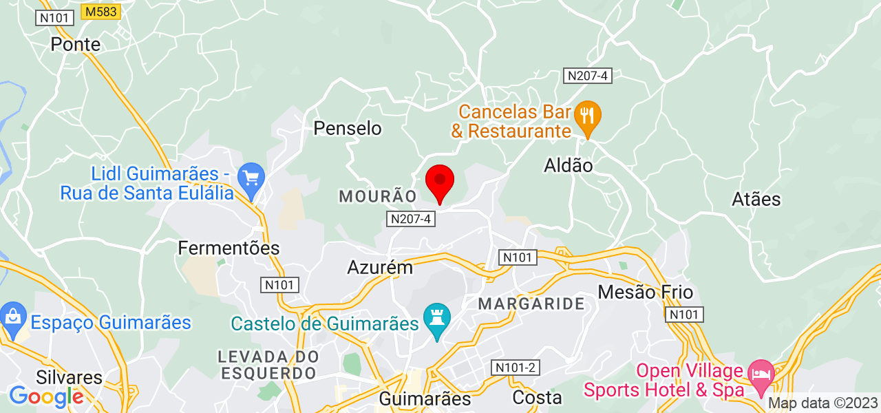Alex Pereira Santos, unipessoal LDA - Braga - Guimarães - Mapa