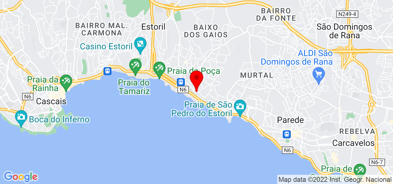 Rui Queimadas - Lisboa - Cascais - Mapa