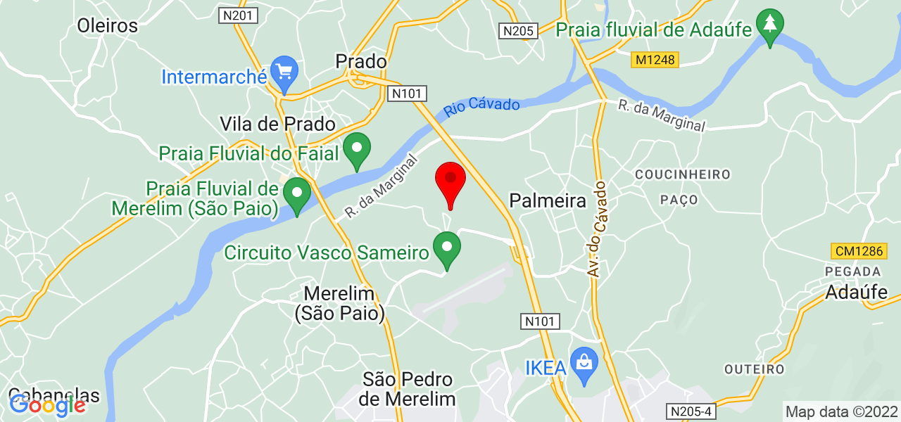 Alexandre - Braga - Braga - Mapa
