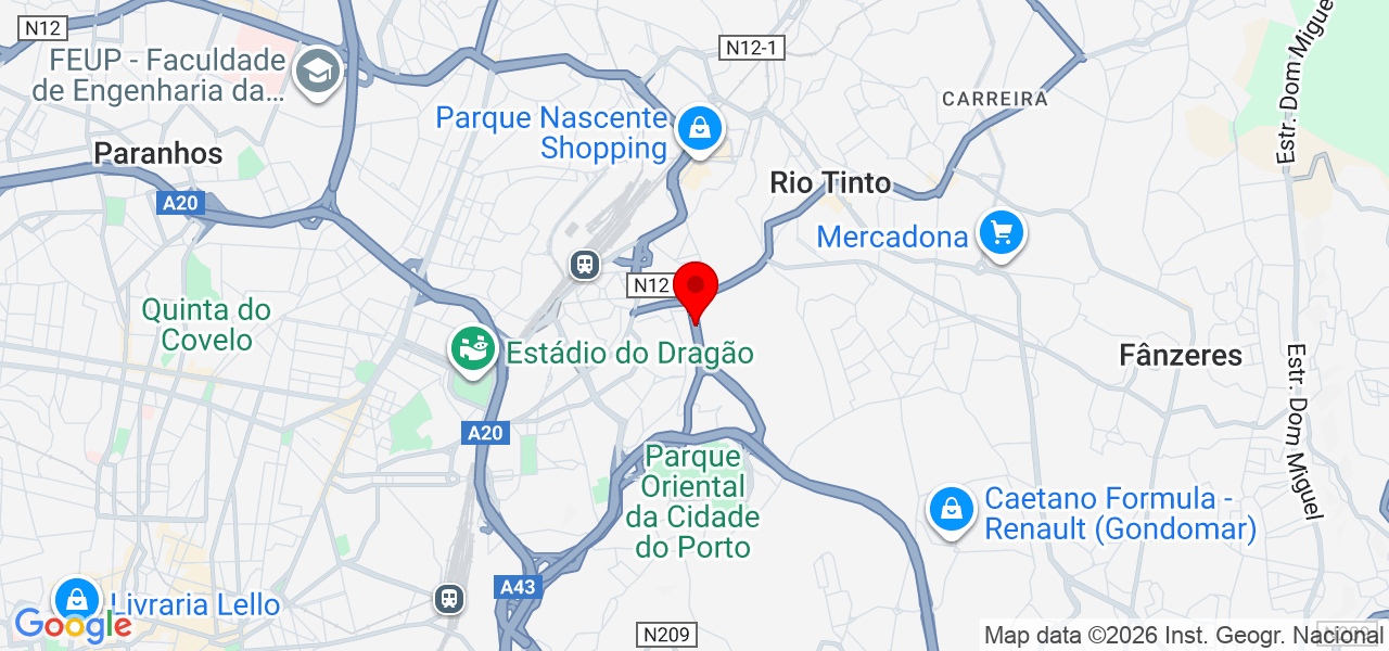 Serviço para todos - Porto - Porto - Mapa