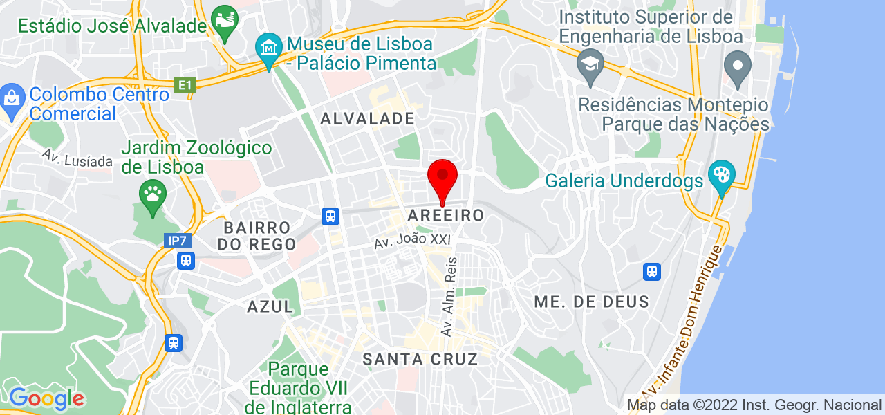 Atlas athelir - Lisboa - Lisboa - Mapa