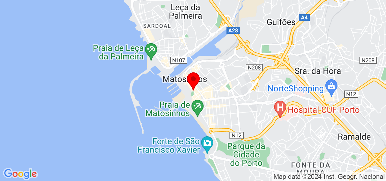 RJ Repara&ccedil;&atilde;o - Porto - Matosinhos - Mapa