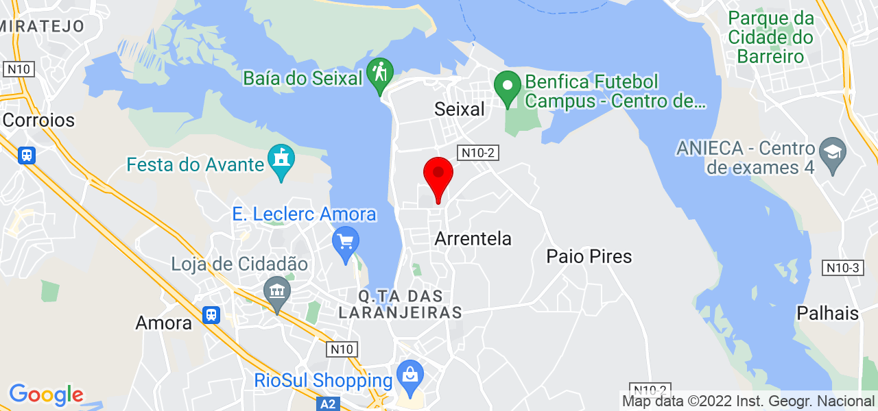 DOCTOR SERVICE E TRANSPORTES - Setúbal - Seixal - Mapa