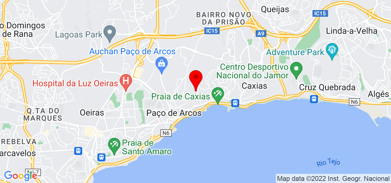 Vicente Silva - Lisboa - Oeiras - Mapa