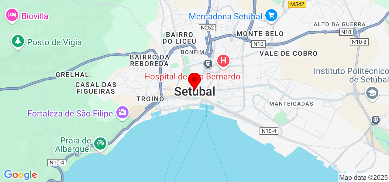 Danielle Oliveira - Setúbal - Setúbal - Map