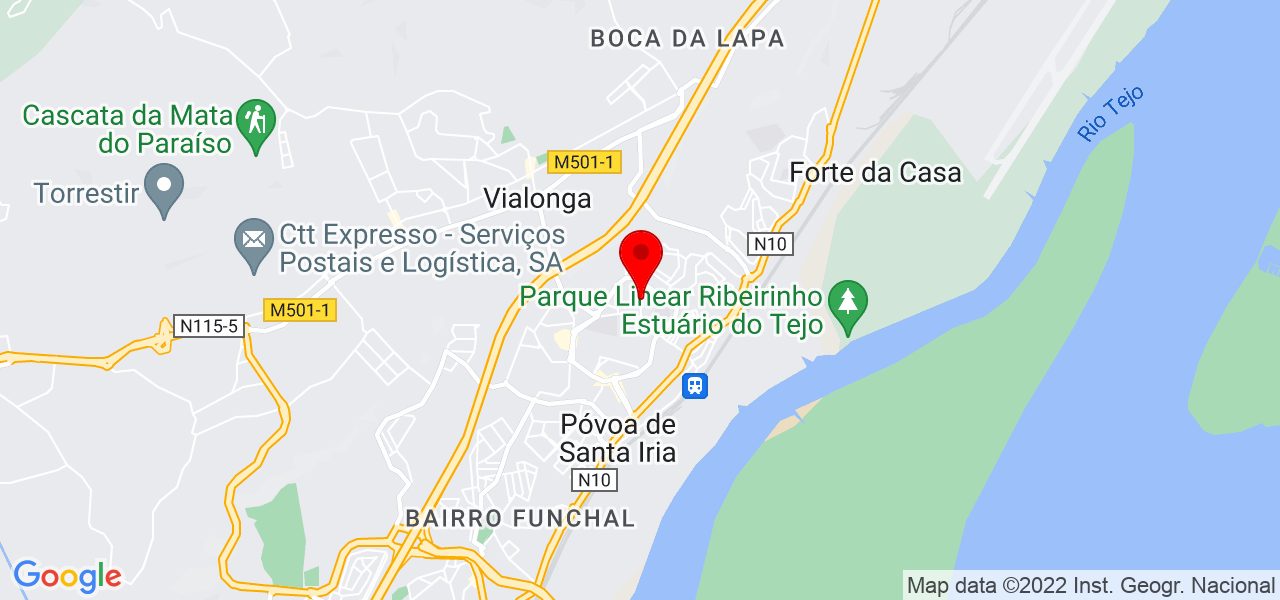 Look Vibrant Unipessoal Lda - Lisboa - Vila Franca de Xira - Mapa