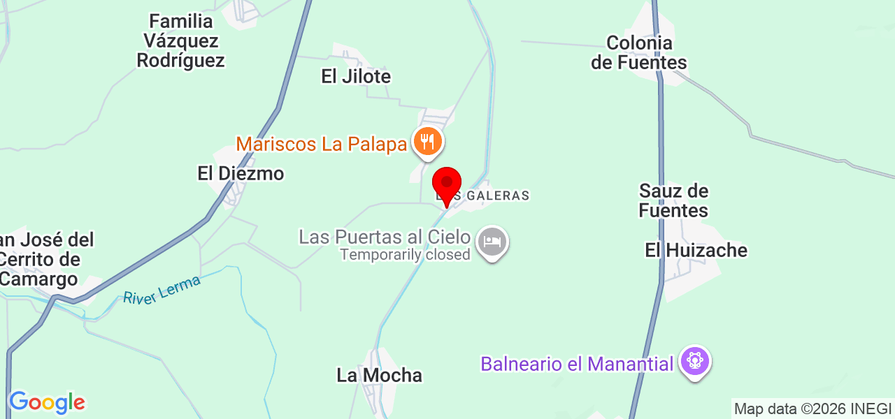 Tesis e Investigaciones SAS - Servicios Contables y Asesoría de Impuestos - Guanajuato - Cortazar - Mapa