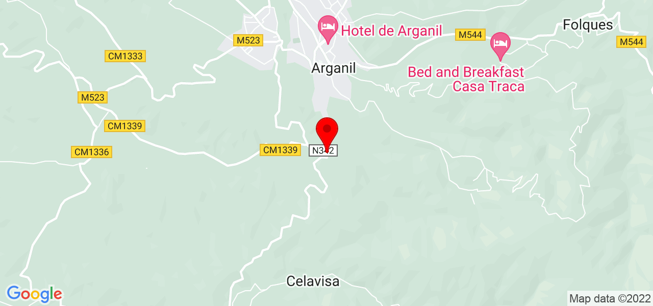 Forma Perfeita - Coimbra - Arganil - Mapa