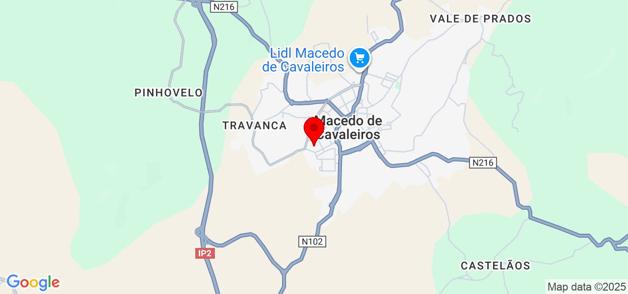Faz Tudo Express - Bragança - Macedo de Cavaleiros - Mapa