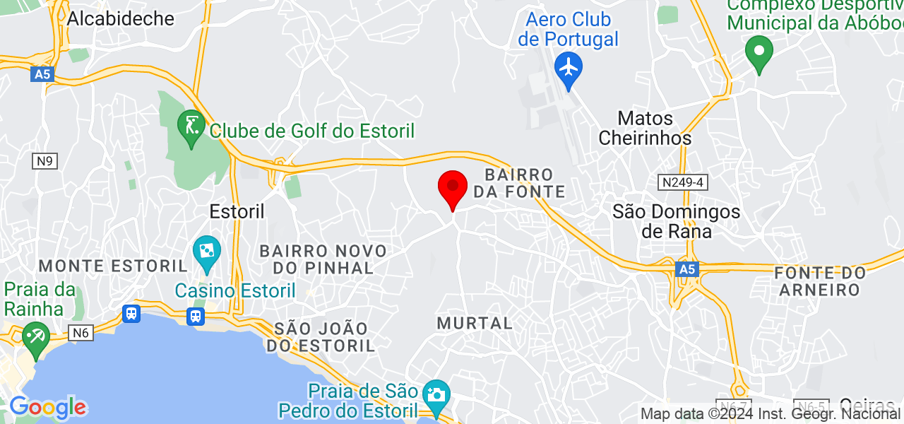 Fito - Lisboa - Cascais - Mapa