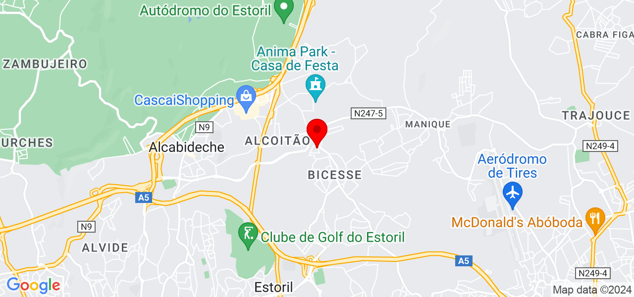 Flavio - Lisboa - Cascais - Map