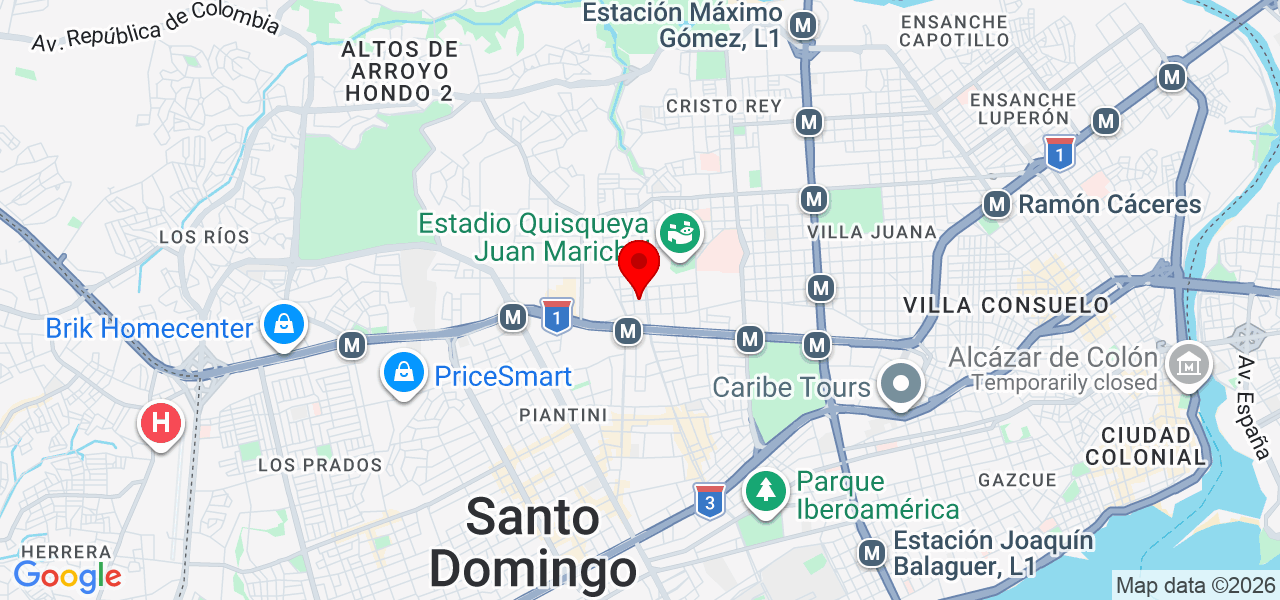ENGARD - Distrito Nacional - Santo Domingo de Guzmán - Mapa