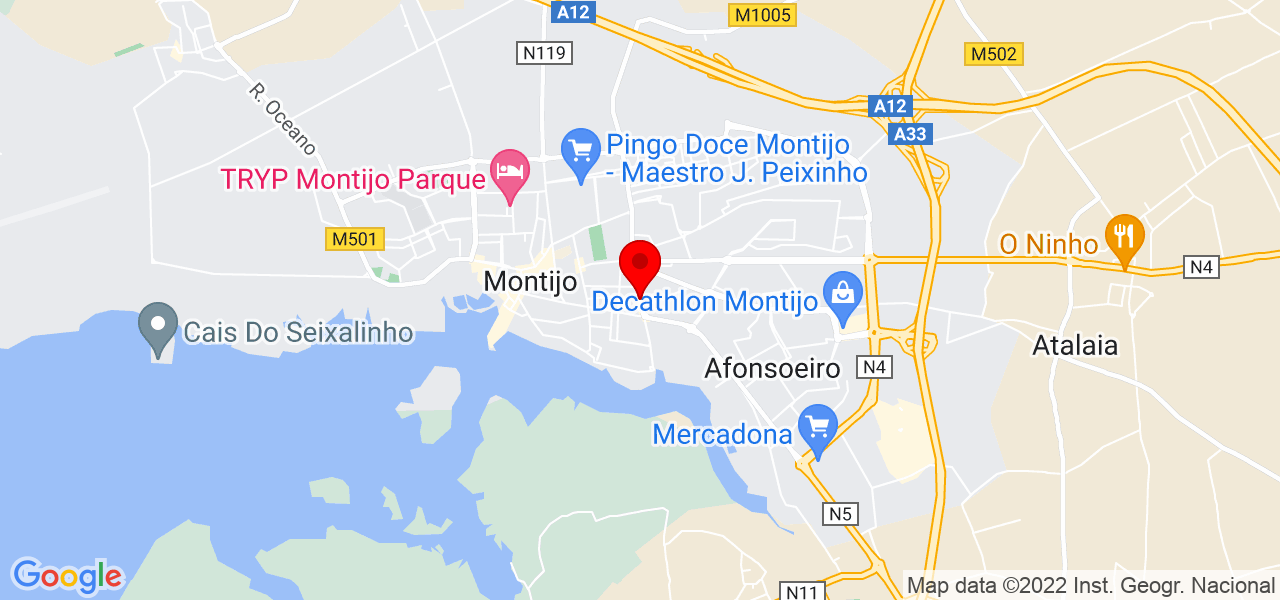 Vizinho repara - Setúbal - Montijo - Mapa