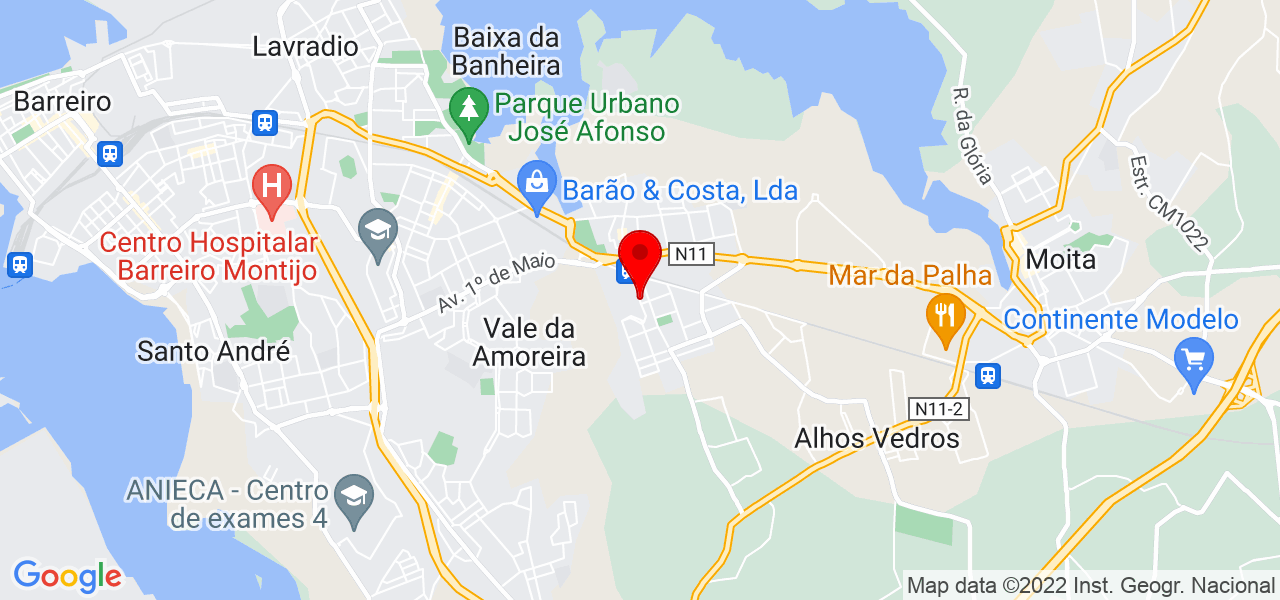 Adão Sebastião - Setúbal - Moita - Carte