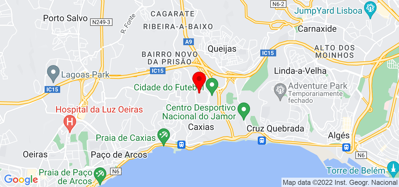 Olivia Firmo - Lisboa - Oeiras - Mapa