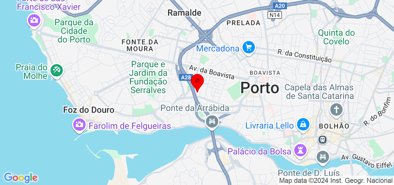 Beatriz Gonçalves - Porto - Porto - Mapa