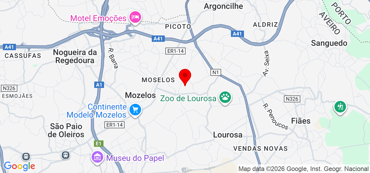 Camwave - Aveiro - Santa Maria da Feira - Mapa