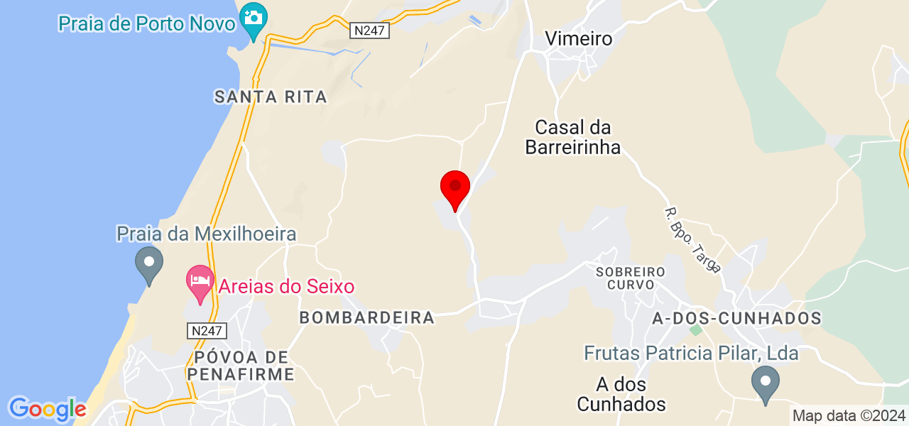Ricardo Silvestre - Lisboa - Torres Vedras - Map