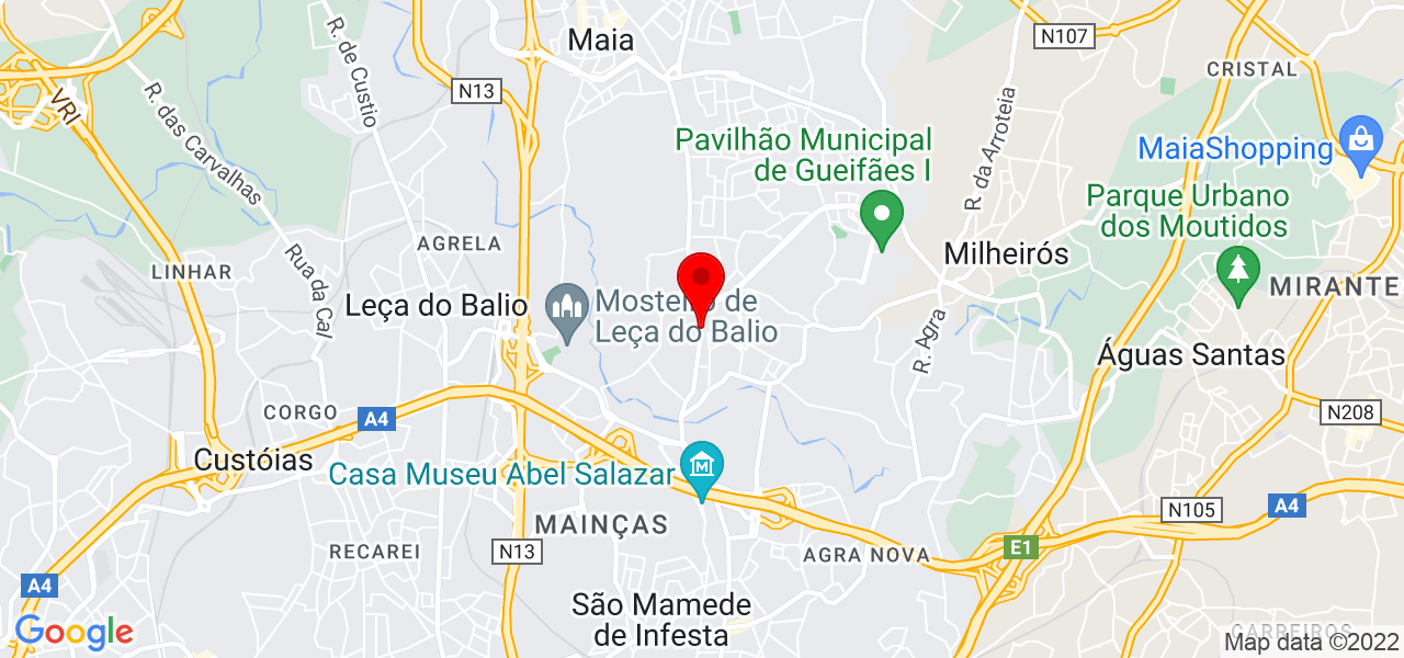 Carla Ferreira - Porto - Matosinhos - Mapa