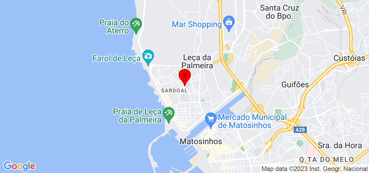 Cristina Viegas - Porto - Matosinhos - Mapa