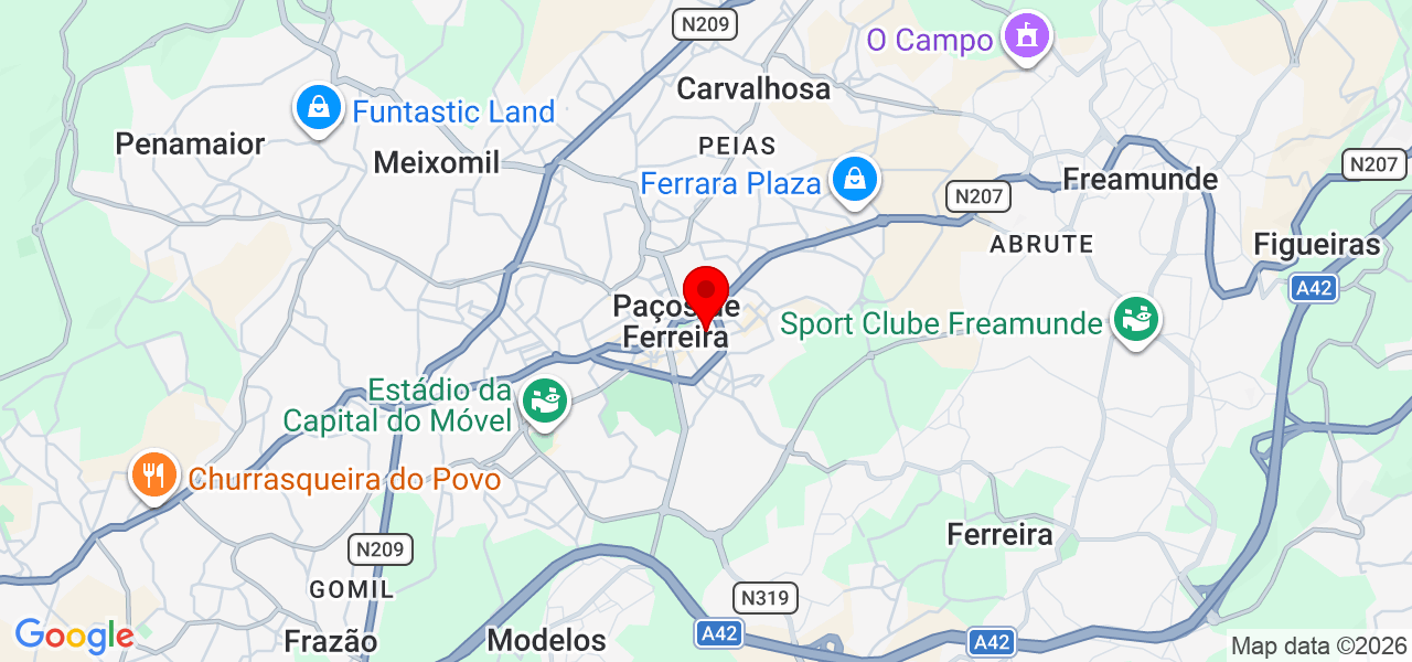 Filipe Cruz - Porto - Paços de Ferreira - Carte