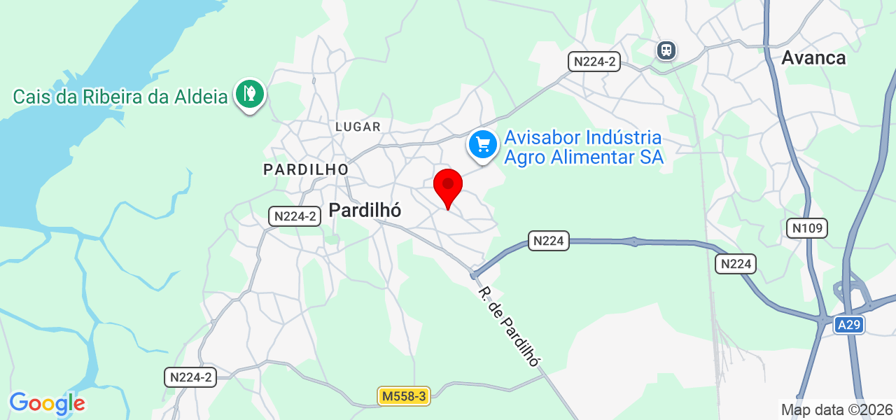 Construções J y C - Aveiro - Estarreja - Karte