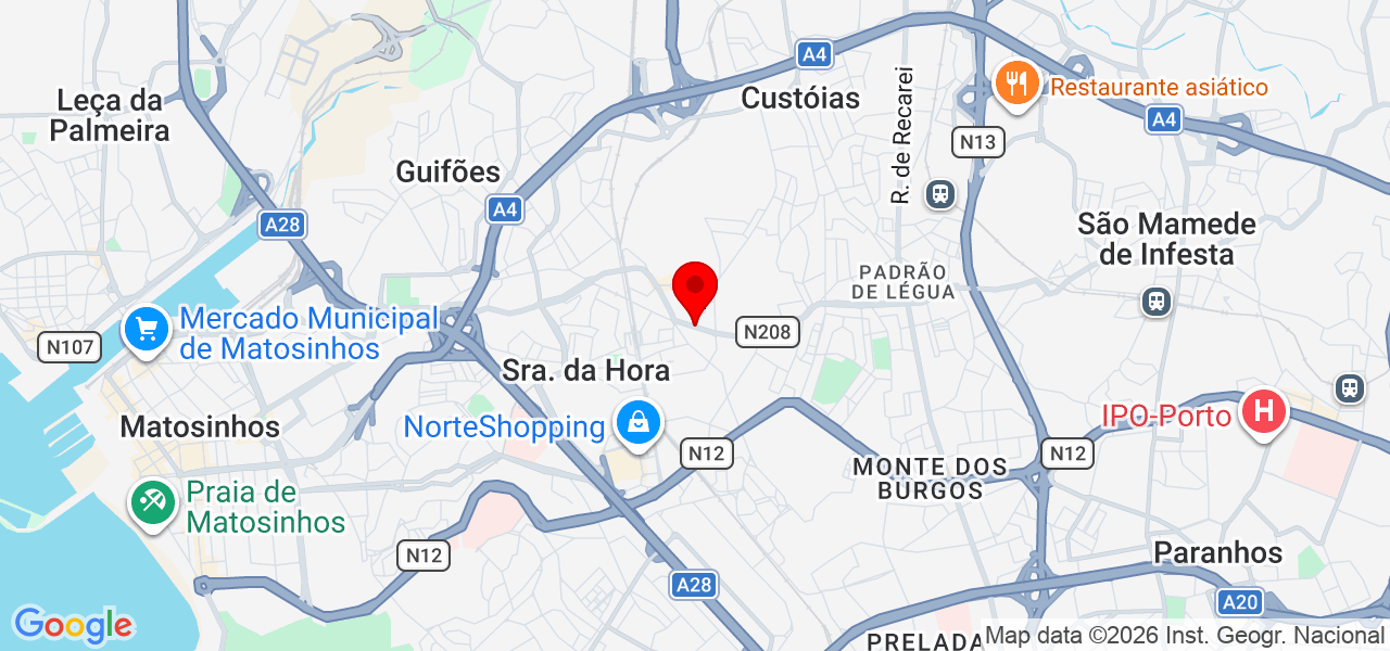 Richenia - Porto - Matosinhos - Mapa