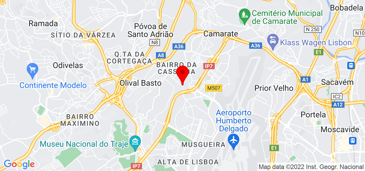 Charismatic moon Company - Lisboa - Lisboa - Mapa